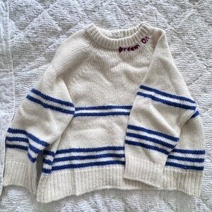 Mother alpaca dream on sweater
